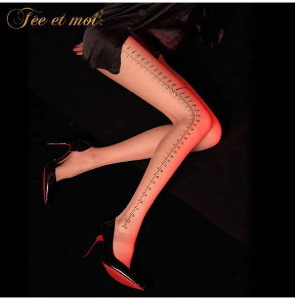 FEE ET MOI Graduated Scale Hollow Waist High Stocking (Skin Color) FEE ET MOI Graduated Scale Hollow Waist High Stocking (Skin Color)